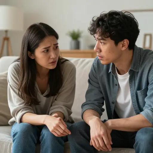 她向丈夫坦白自己卖掉了结婚戒指。
