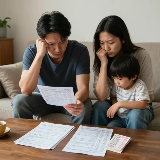 随着生活成本上涨，许多家庭不得不勒紧裤腰带。