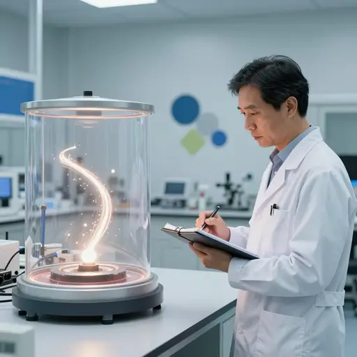 这位物理学家推导出一个复杂的公式来描述粒子的行为。