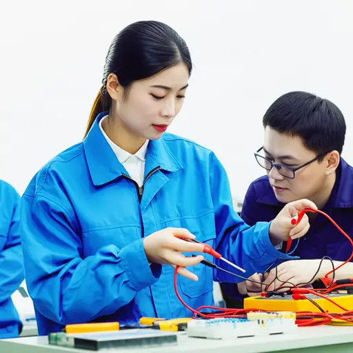 她决定学习电工这门手艺。