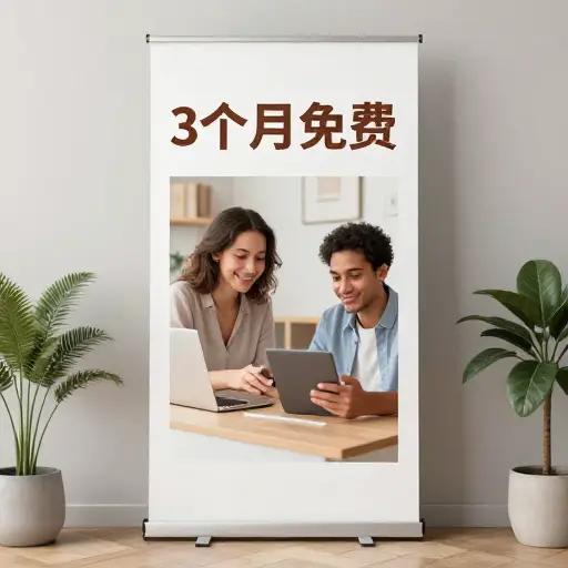 我们为新会员提供三个月的免费试用期。