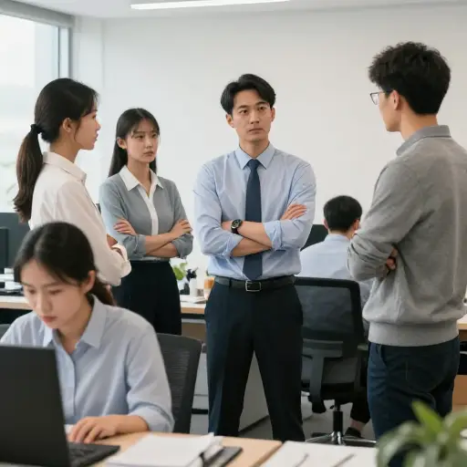 他对新员工的不友好让他们感到不受欢迎。