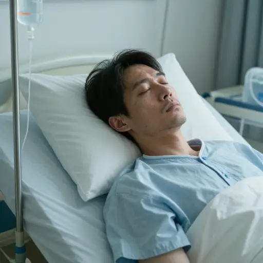 他病得非常严重。