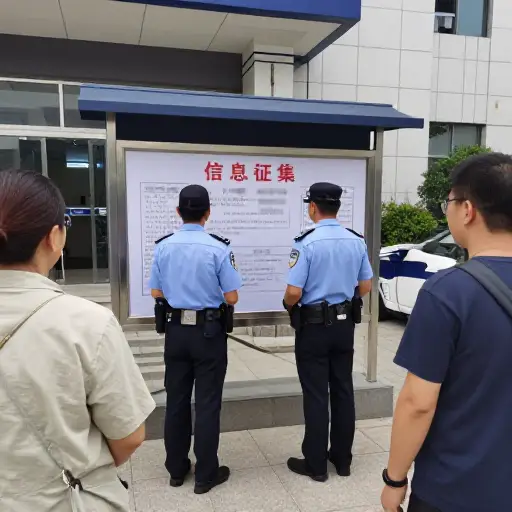 警方发布了一份面向公众的信息征集呼吁。
