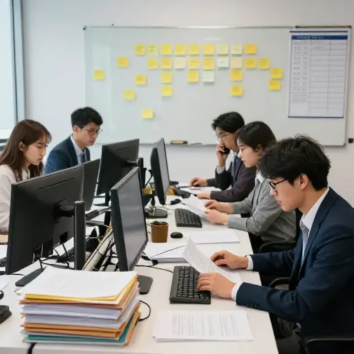 团队整个月都被客户请求淹没，忙得不可开交。