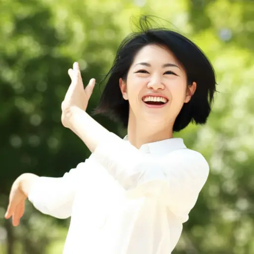 我喜欢跳舞。