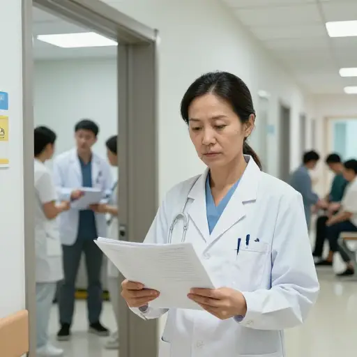 博拉姆女士知道许多在幕后发生的事情，这些是患者们不知道的。