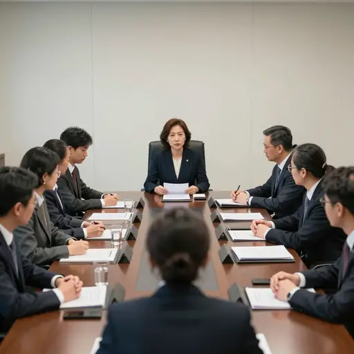 她就预算缺口提出的尖锐问题让整个执行董事会鸦雀无声。