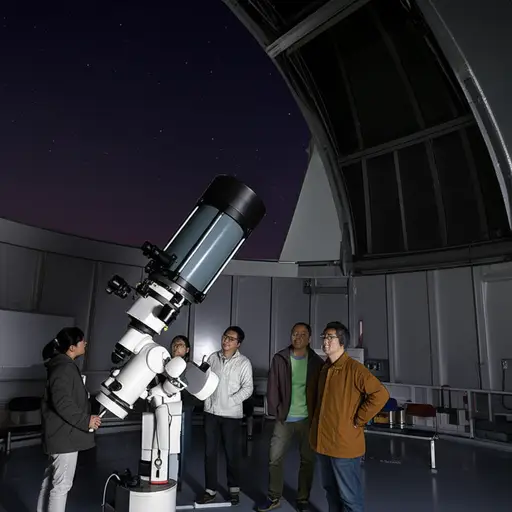 科学家们正在观测这颗新星，它的亮度正在逐渐减弱。