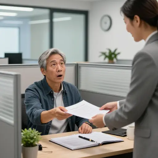 他正要退休时，公司给他升了职。