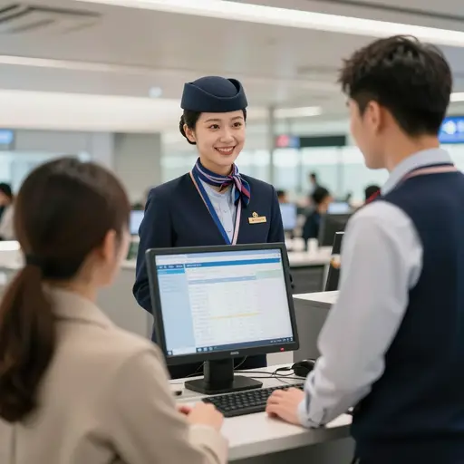 改签航班需支付50美元的罚款。