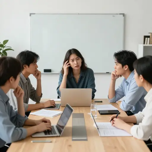 奇怪的是，我们团队还没有发生过这种情况。