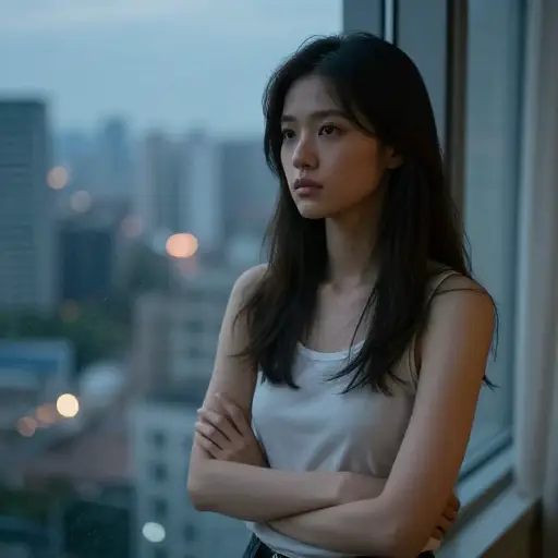 我认为她无法去爱。