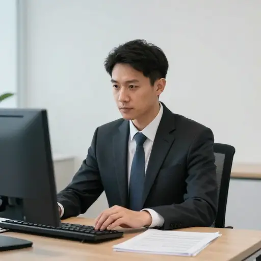 他担任这个职位五年了。