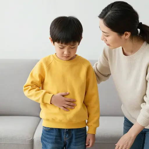 妈妈，我感觉不舒服。