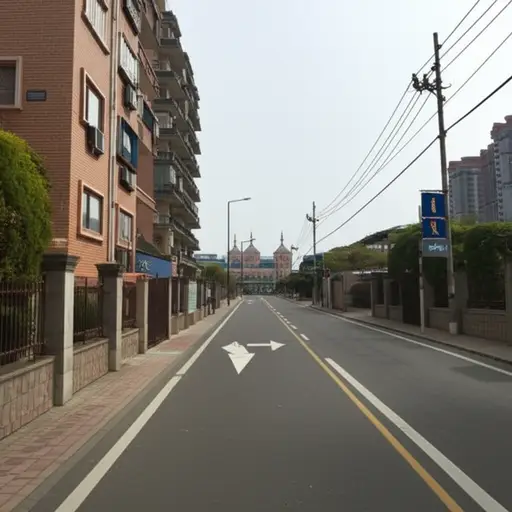 火车站离我家很近。