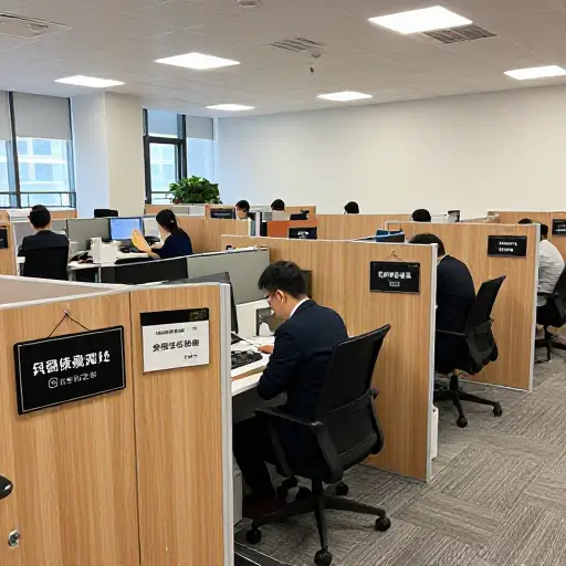 这家公司有几个自主运营的部门。