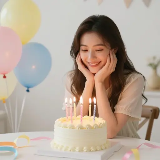 她的生日在三月五日。