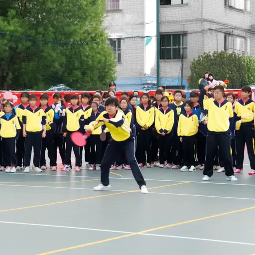 我们学校有一个板球队。