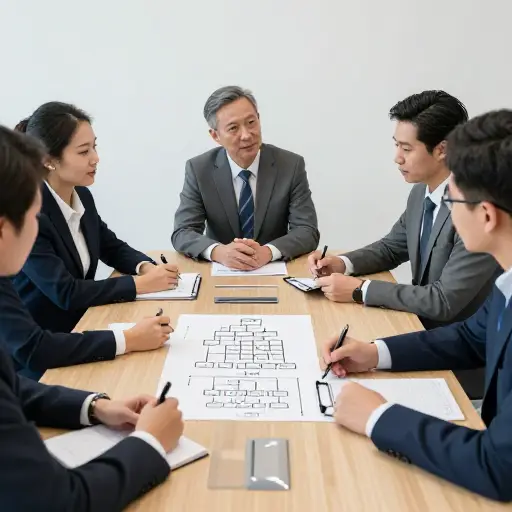 合并后，我们需要重组部门以避免重叠。