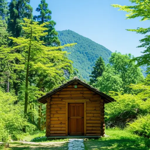 他们在山上的小屋里度过了整个夏天。