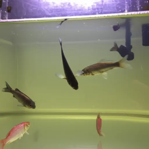 如果鱼缸没有过滤器，鱼很快就会死。