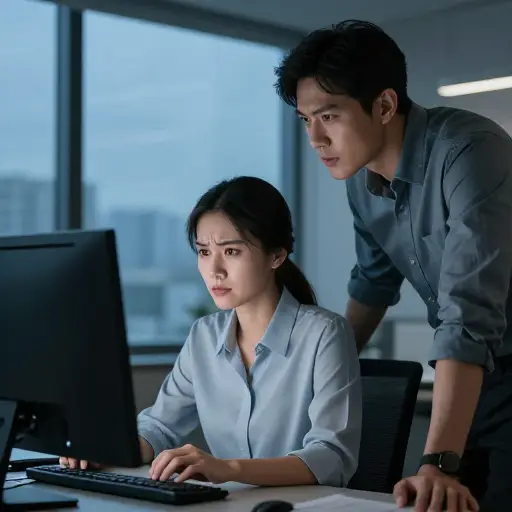 她似乎因为我建议我们加班而感到不快。