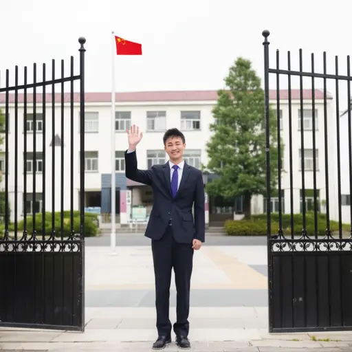 王子将在下个月访问我们学校。