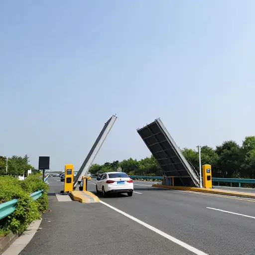 如今许多高速公路为了方便都使用电子收费系统。