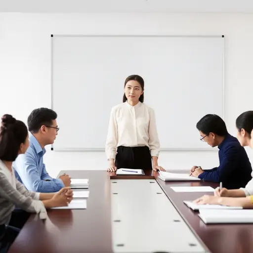 她在会议上大声表达了对新政策的反对意见。
