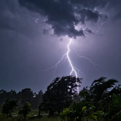 天气预报预测今晚将有暴风雨。