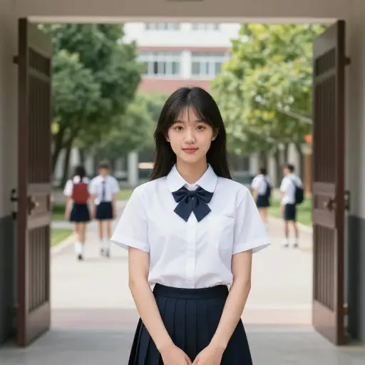 你的姐姐要来接你。
