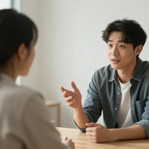 我向他非常清楚地表达了我的意思。