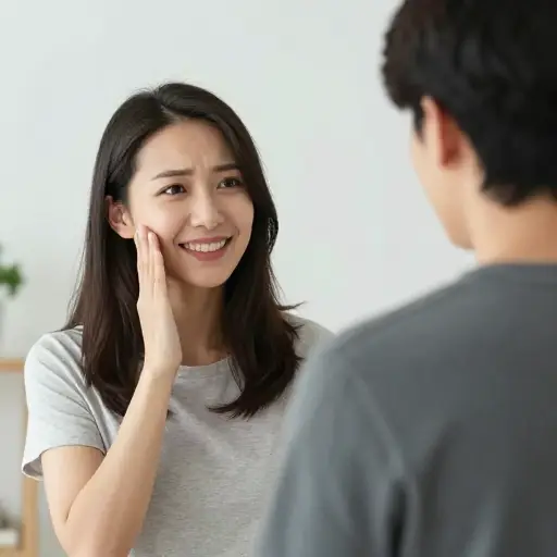 我立刻就看穿了她不真诚的道歉。