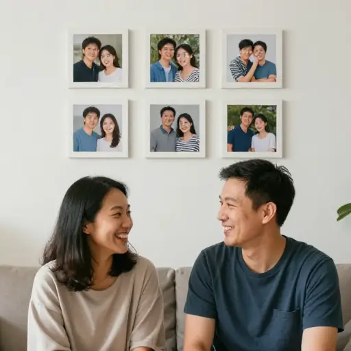 我和彼得结婚九年了。
