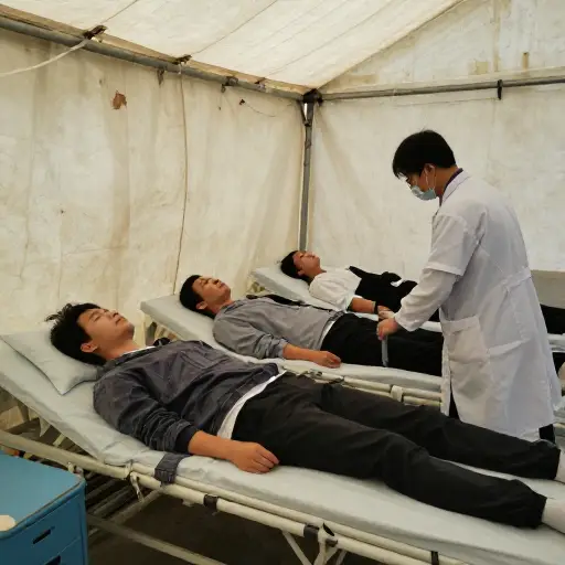 他们中许多人死于霍乱。