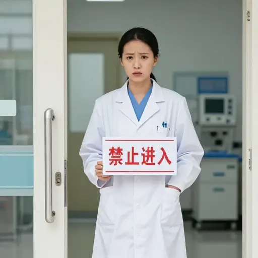 她是一名医生，但不能在自己的国家行医。