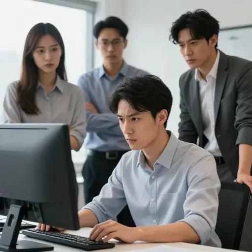 他的欺骗行为导致同事间失去信任。