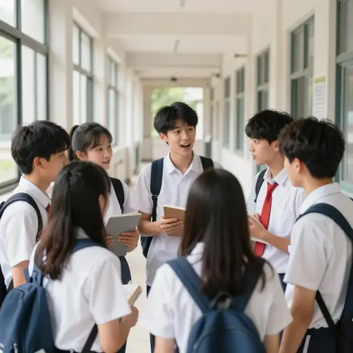 学生们通过口头传播得知了这个中心。