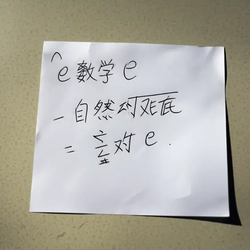 这个数学公式中使用了自然对数的底数e。