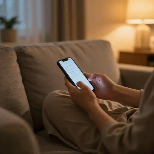 当我们回家后，我上网查看了我的电子邮件。