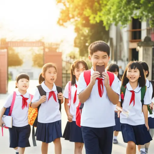 孩子们喜欢在放学后吃一块巧克力。