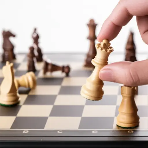 我下棋时总是优先保护皇后，因为它可以朝任何方向移动。