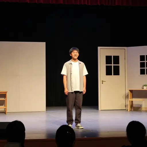 他喜欢在本地戏剧制作中担任业余演员。