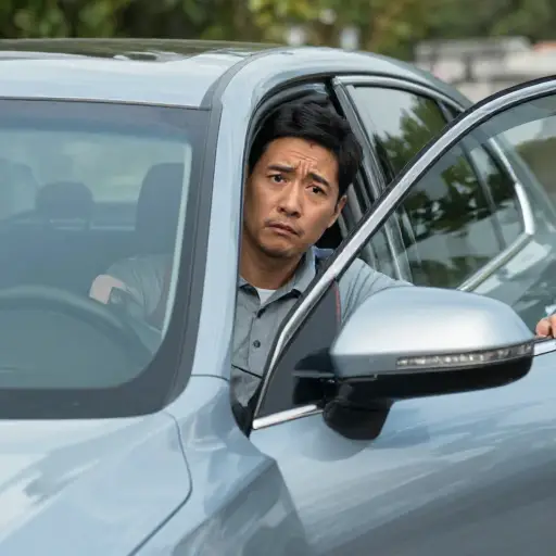 我走到车边，爬进去想开车，但什么也没发生。