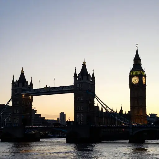 ‘London’是一个专有名词。