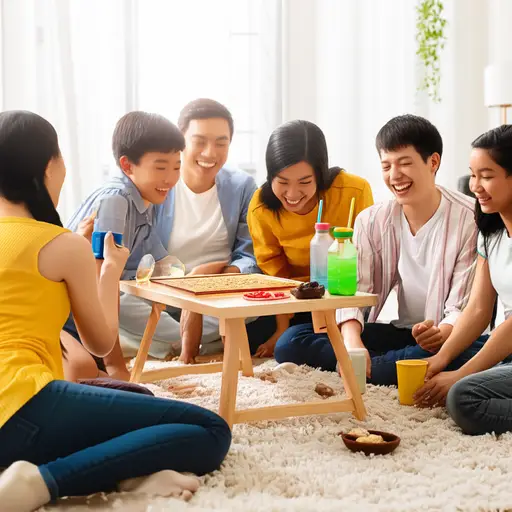 我们经常在周末玩棋盘游戏。