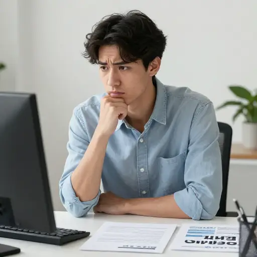 我还没有决定是否申请这份工作。