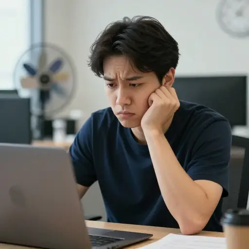 我正在工作时，开始听到一种嗡嗡声，声音越来越大。