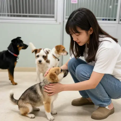 在收容所做志愿者对她来说是一次有意义的经历。